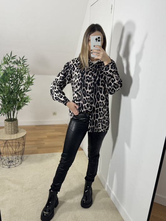 Chemise Leopard